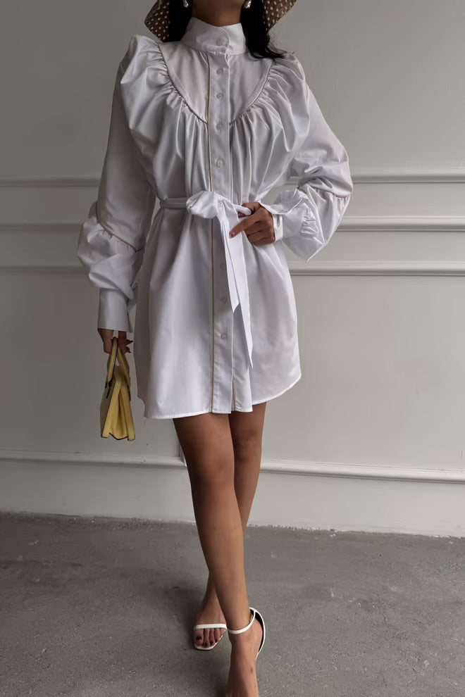 La Chleá- Oversize Hemdkleid