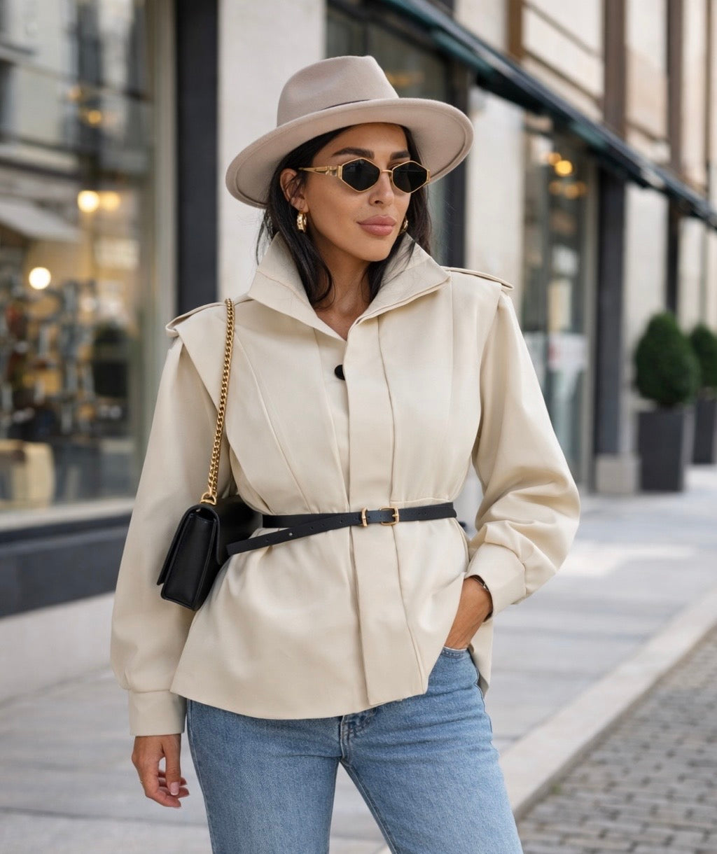 La Chlea „Casual Chic“ – Beige & Dunkelbraun