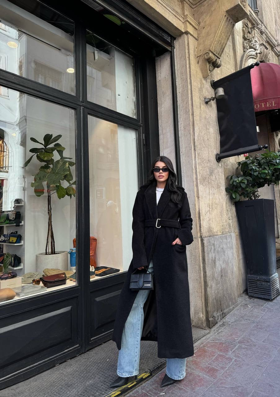 La Chleá Wintermantel „Classic Brown & Black“