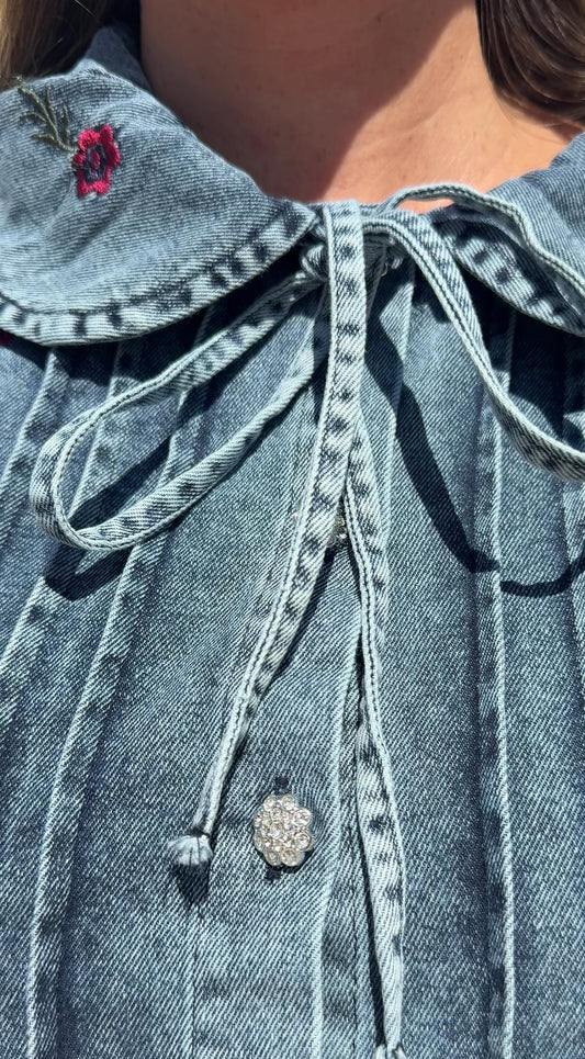 La Chleá Zayaa- Das Jeanshemd mit Stil