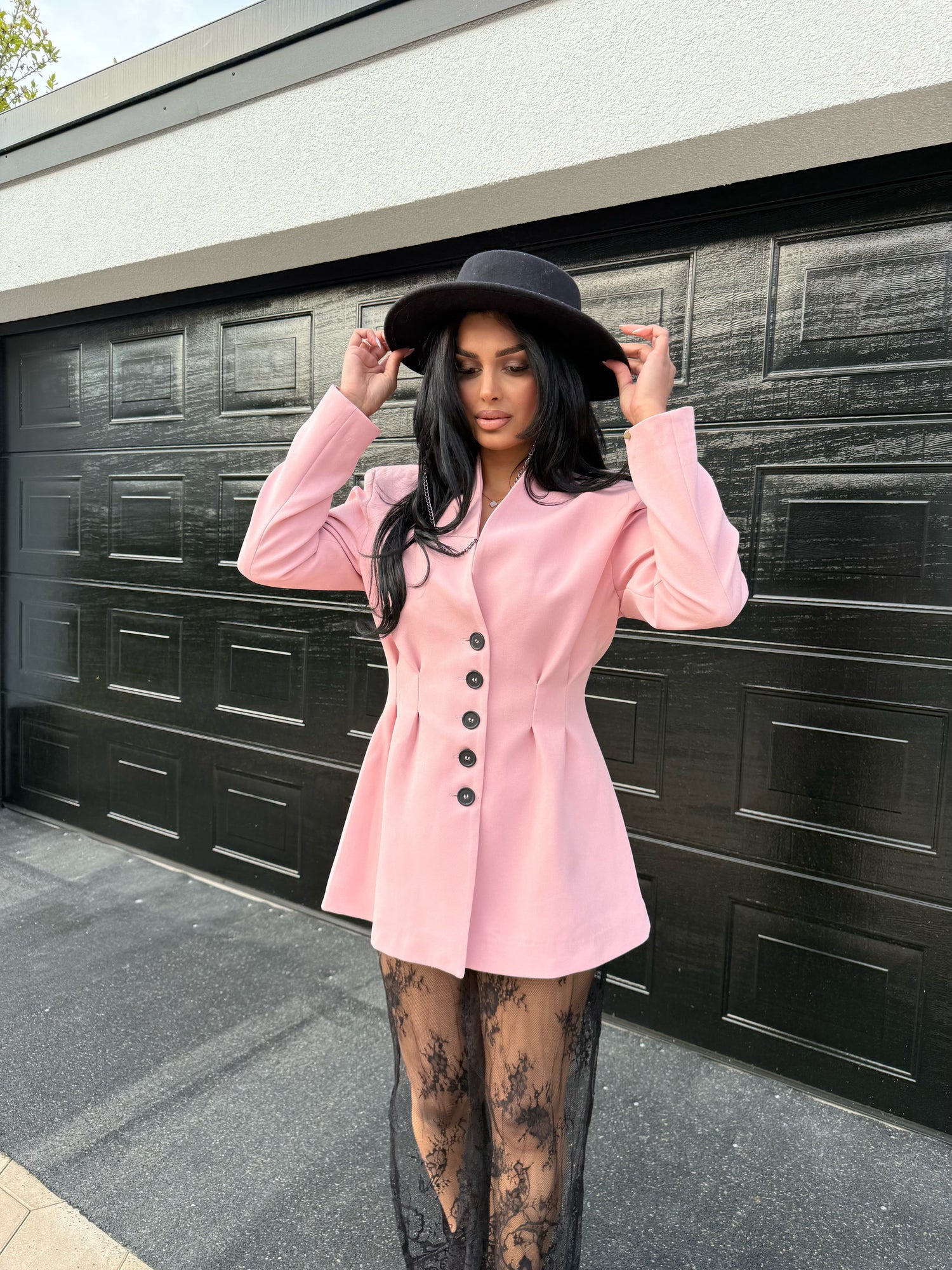 Blazer Chleá-Elegance in Pink