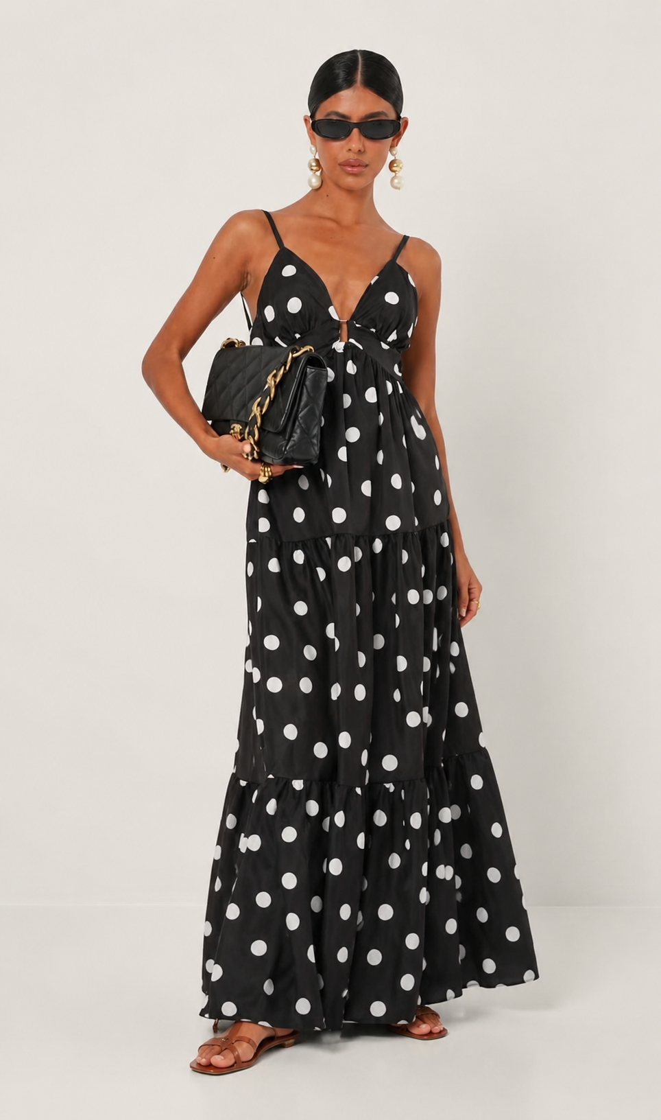 Polka Love Maxi Dress