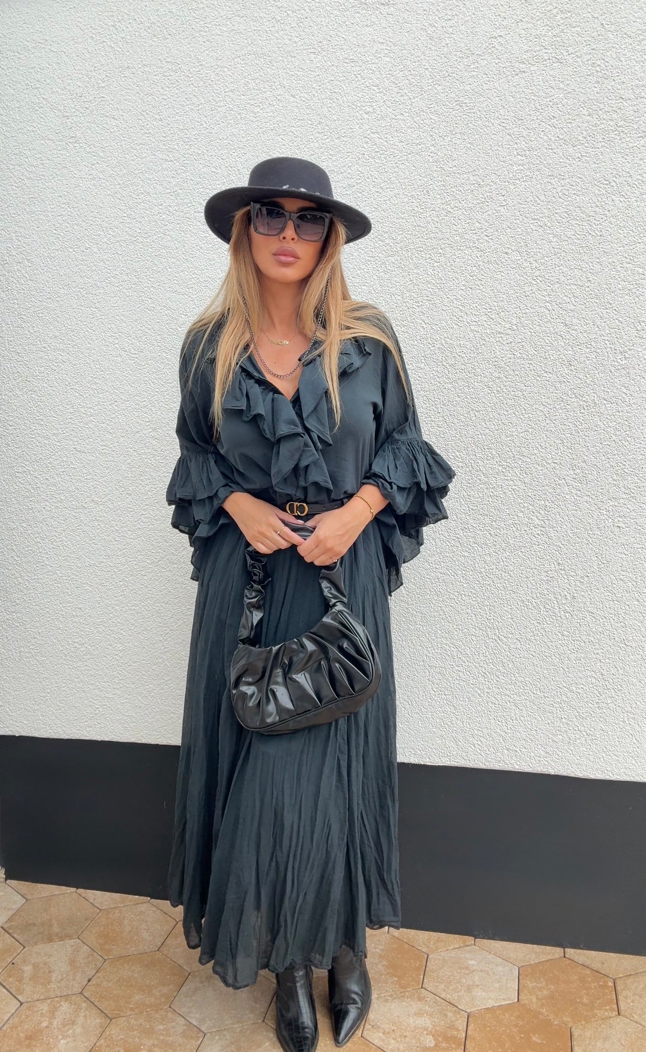 La Chleá Ruffle Zweiteiler-Set