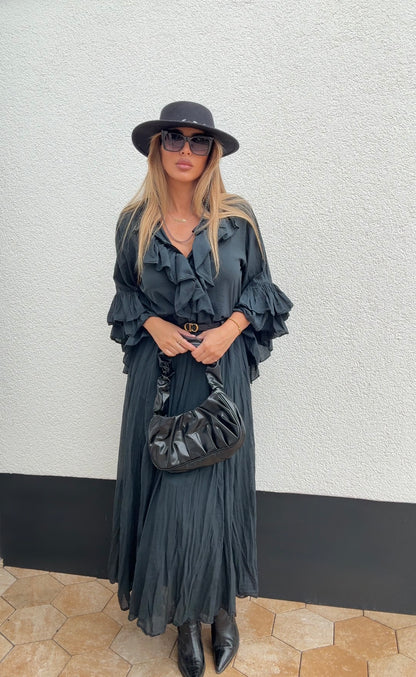 La Chleá Ruffle Zweiteiler-Set