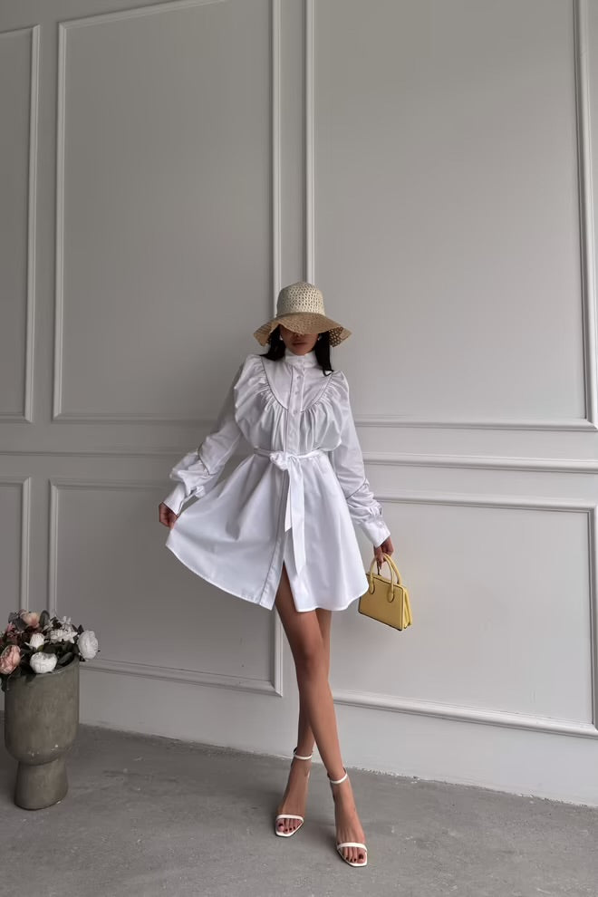 La Chleá- Oversize Hemdkleid