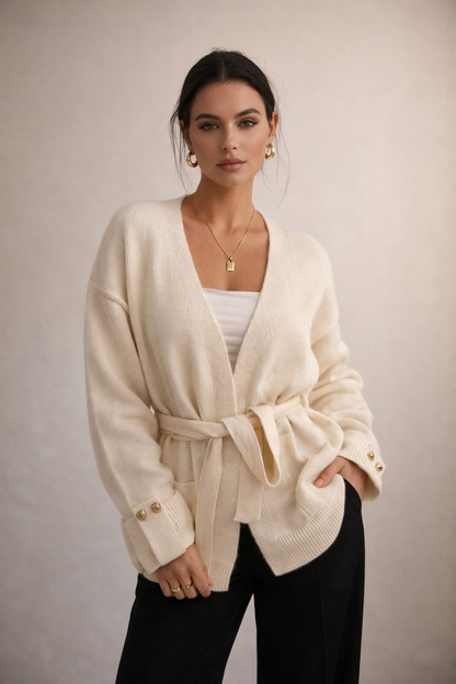 The Ivory Cardigan