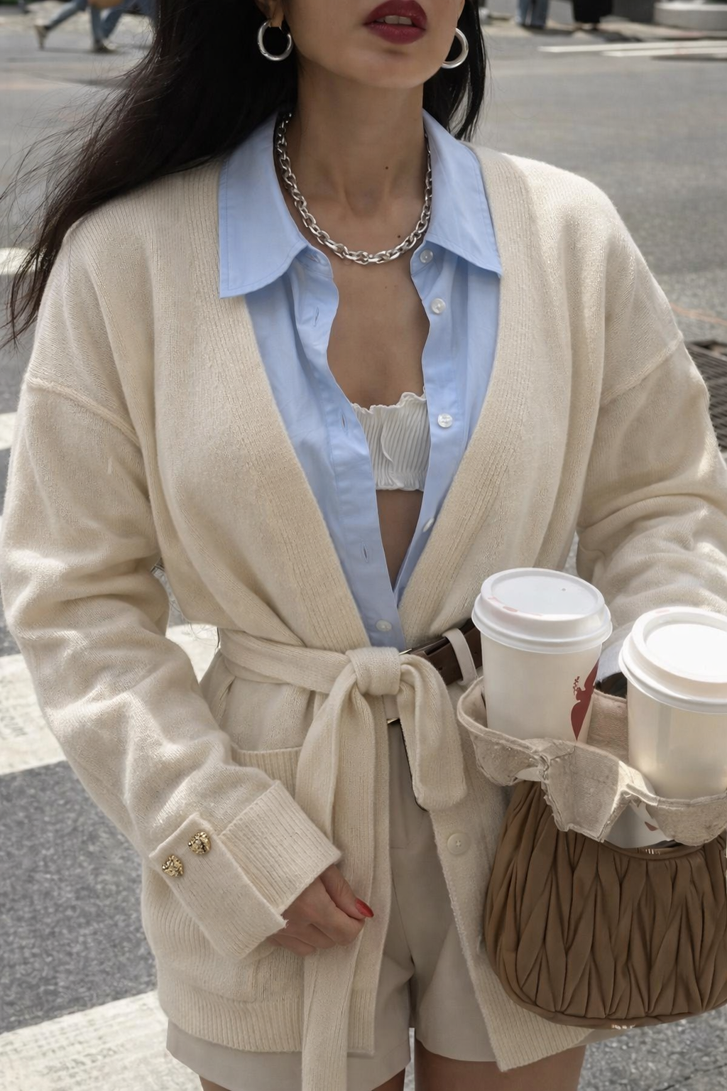 The Ivory Cardigan