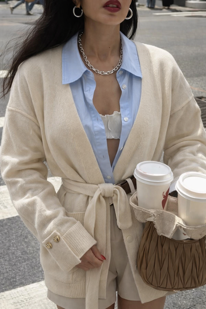 The Ivory Cardigan