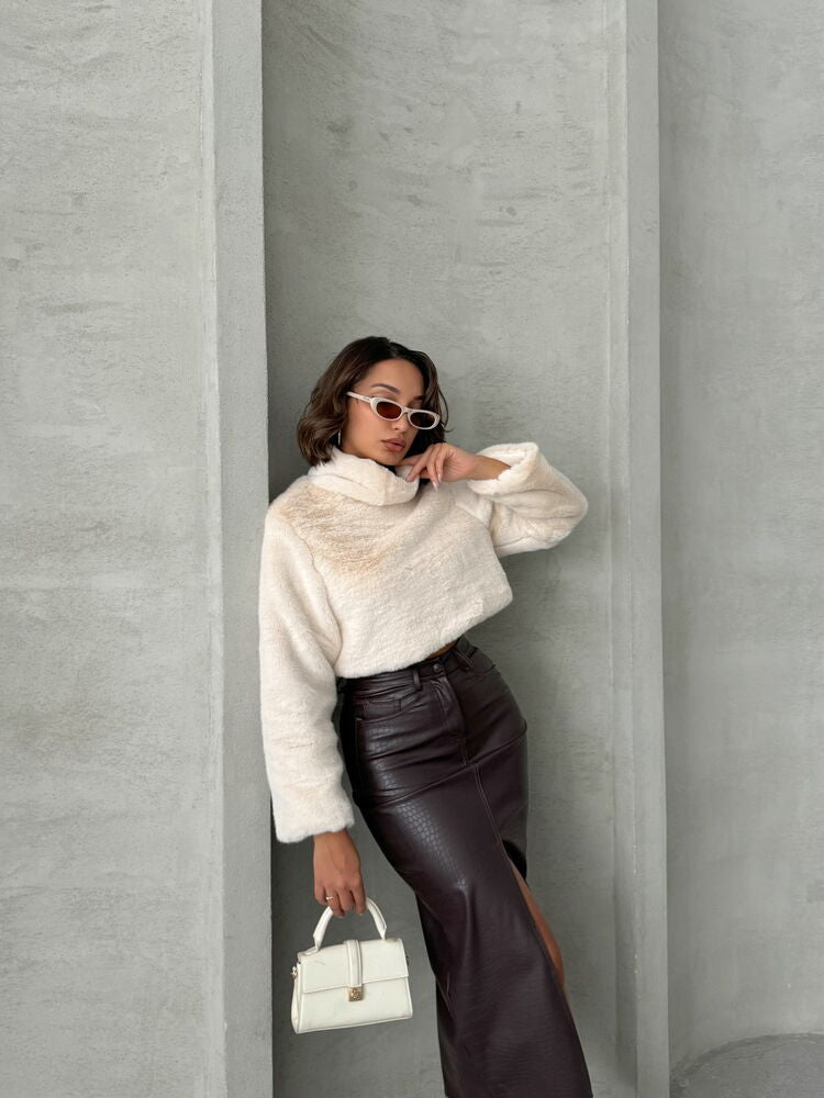 Winter Luxe Teddy Sweater