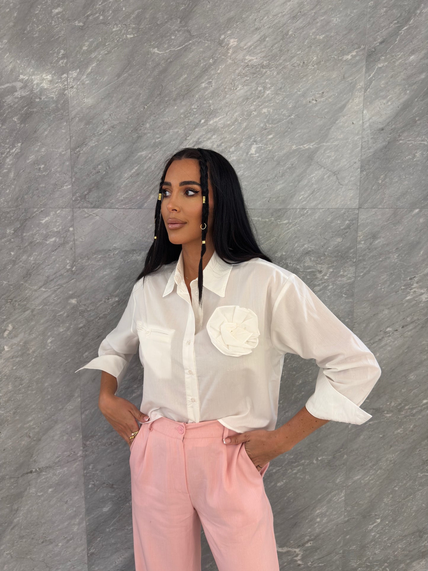 La Chleá Rosette Blouse