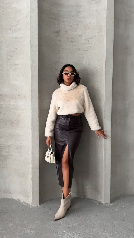 Winter Luxe Teddy Sweater