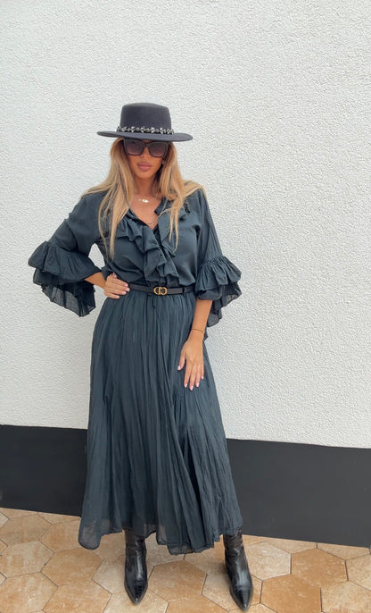 La Chleá Ruffle Zweiteiler-Set