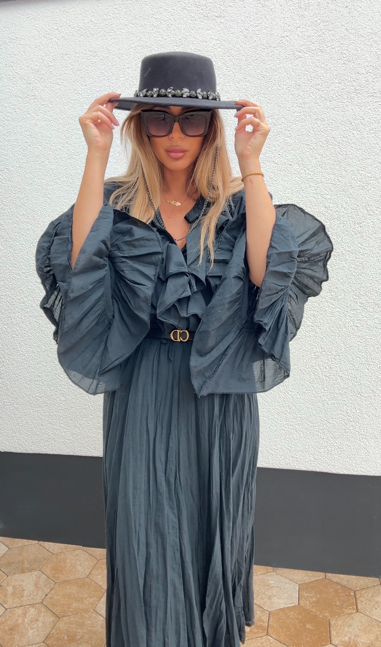 La Chleá Ruffle Zweiteiler-Set