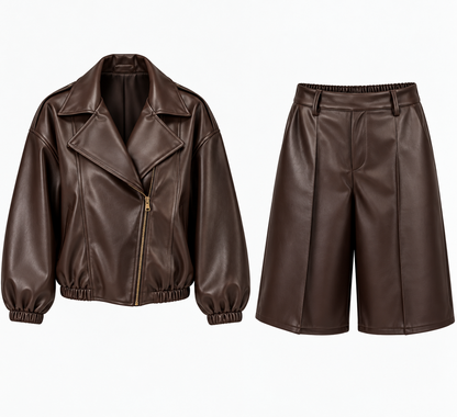 LA MULBERRY EDGE – Leather Look Set