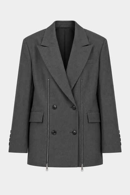 Designer Oversized Anzug-Set