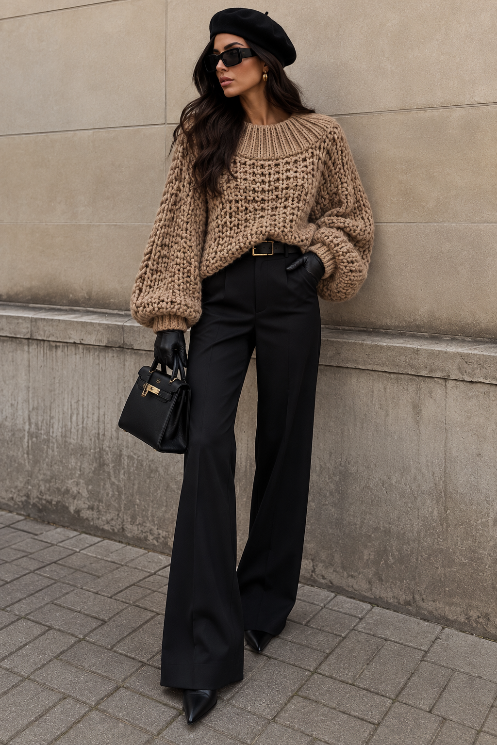 Chunky Knit Pullover – Cozy Elegance