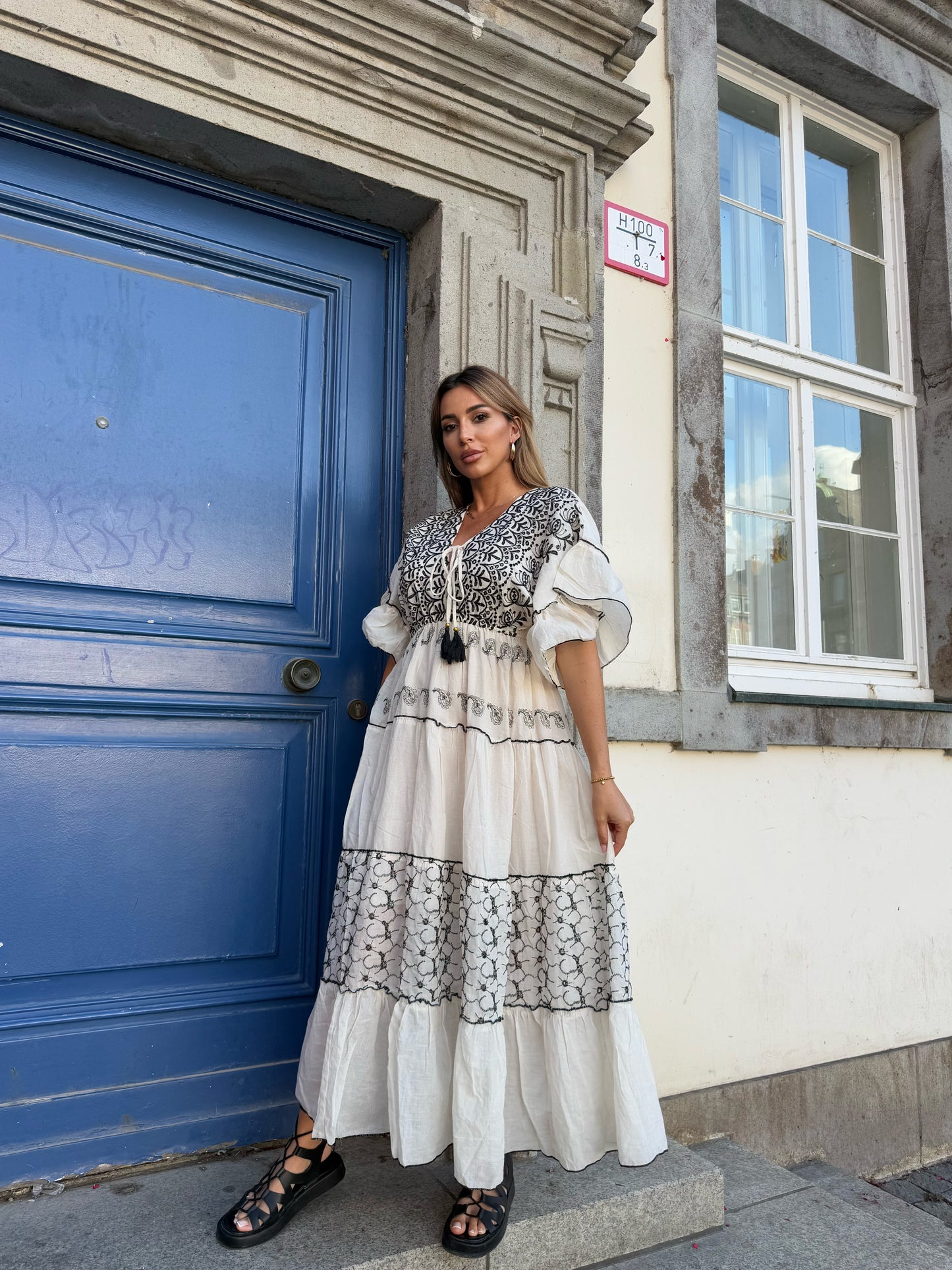La Chleá -Boho Maxi aus 100% Baumwolle