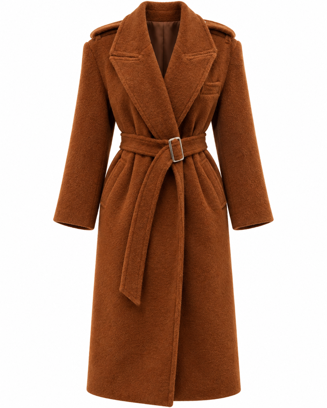 La Chleá Wintermantel „Classic Brown & Black“