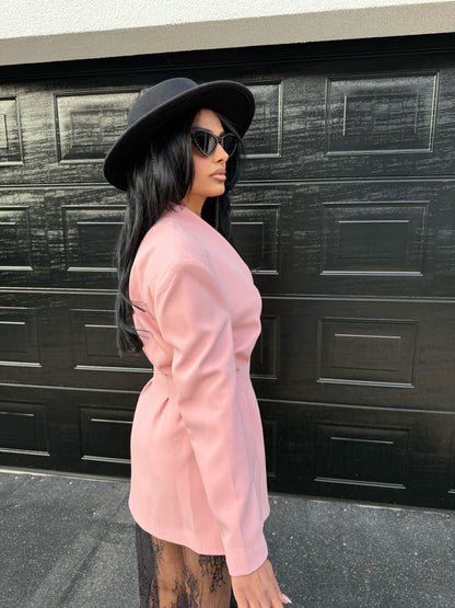 Blazer La Chleá-Elegance in Pink