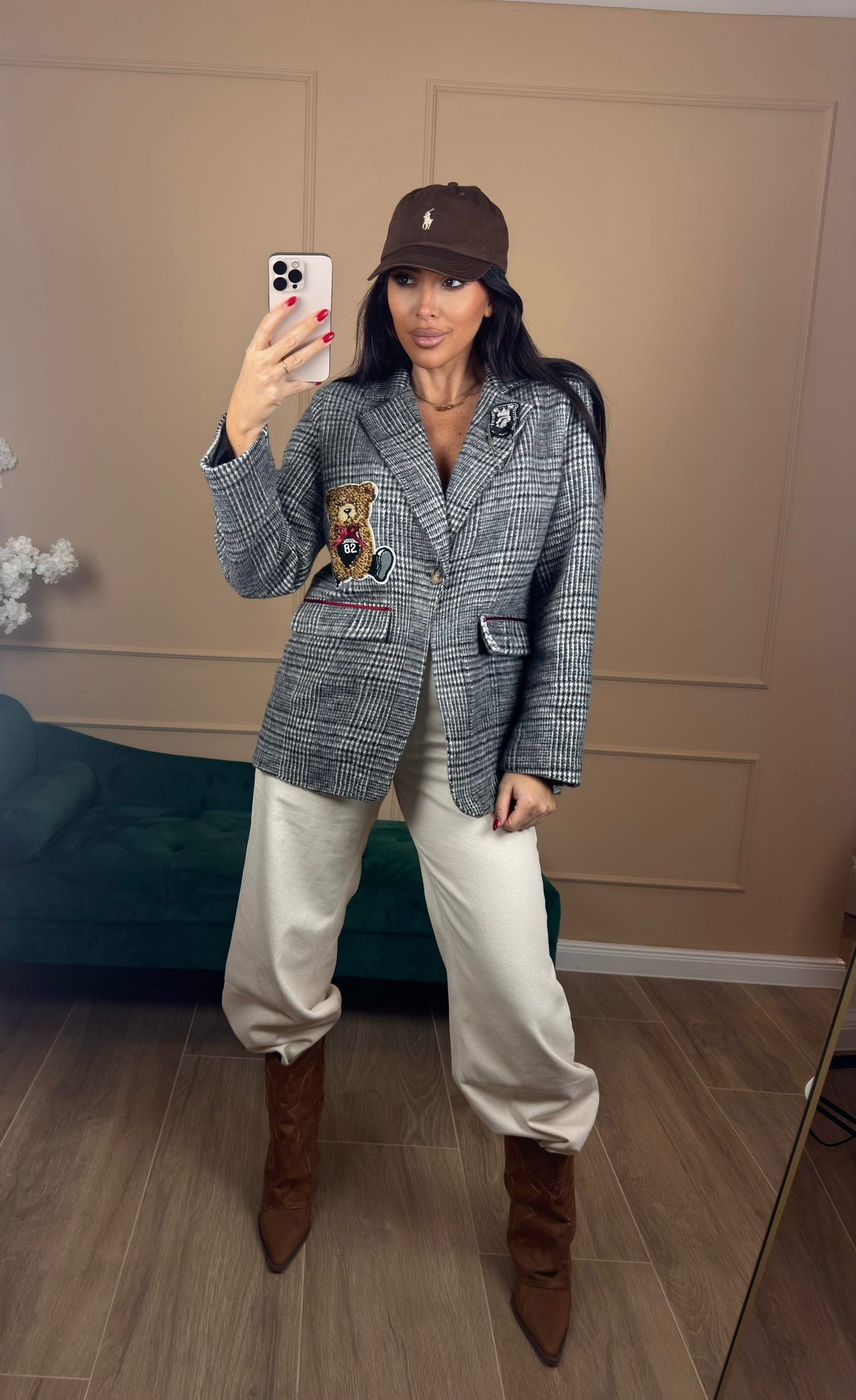 Cozy Teddy Look Blazer