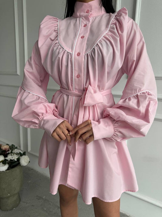 La Chleá- Oversize Hemdkleid