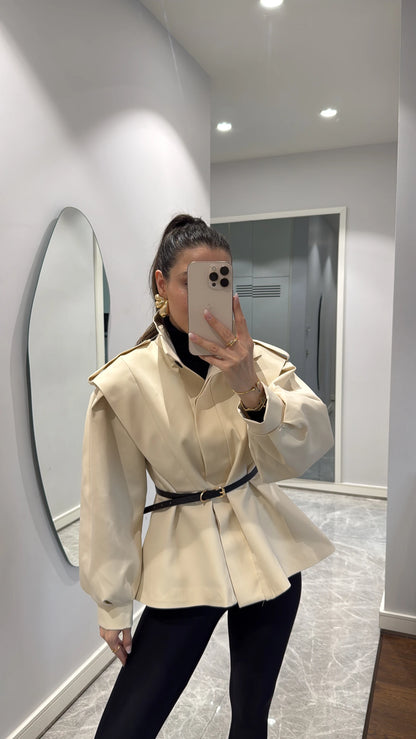 La Chlea „Casual Chic“ – Beige & Dunkelbraun