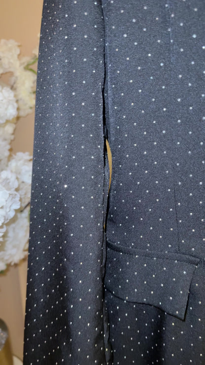 Midnight Glam – Blazer Dress Look