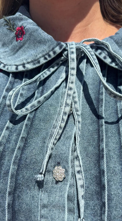 La Chleá Zayaa- Das Jeanshemd mit Stil